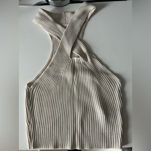 Super Cute Cross-neck tank top